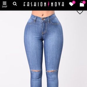 Fashion Nova Size 5 Canopy Jeans